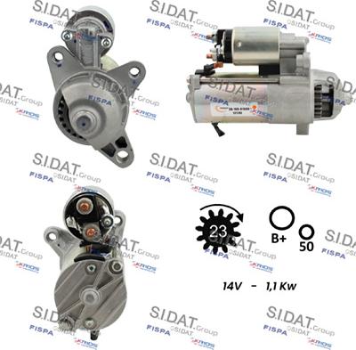 Fispa S12VS0192 - Motorino d'avviamento autozon.pro