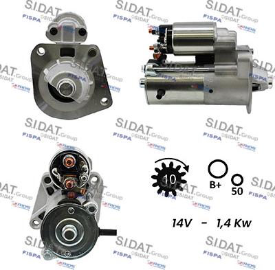 Fispa S12VS0369A2 - Motorino d'avviamento autozon.pro