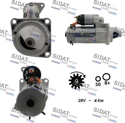 Fispa S24BH0044 - Motorino d'avviamento autozon.pro