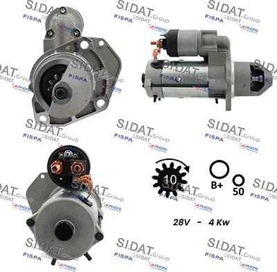 Fispa S24BH0051 - Motorino d'avviamento autozon.pro