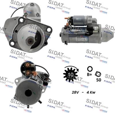 Fispa S24BH0069 - Motorino d'avviamento autozon.pro