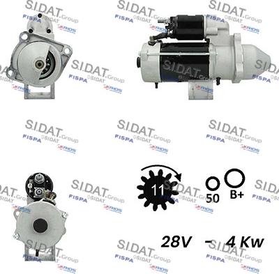 Fispa S24BH0064A2 - Motorino d'avviamento autozon.pro