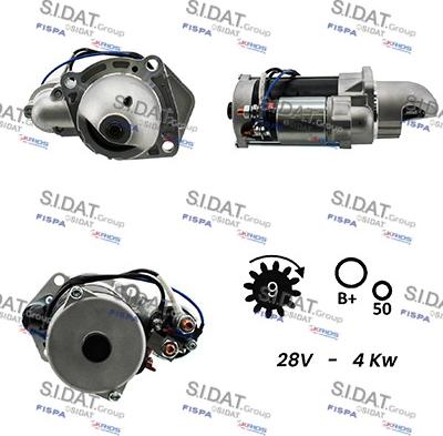 Fispa S24BH0061A2 - Motorino d'avviamento autozon.pro