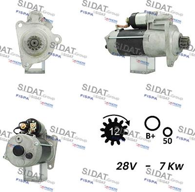 Fispa S24BH0071A2 - Motorino d'avviamento autozon.pro