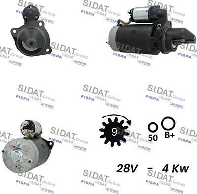 Fispa S24BH0144A2 - Motorino d'avviamento autozon.pro