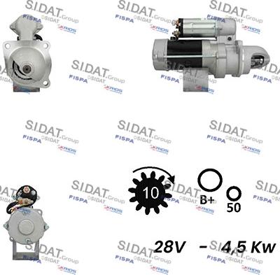 Fispa S24DR0092A2 - Motorino d'avviamento autozon.pro