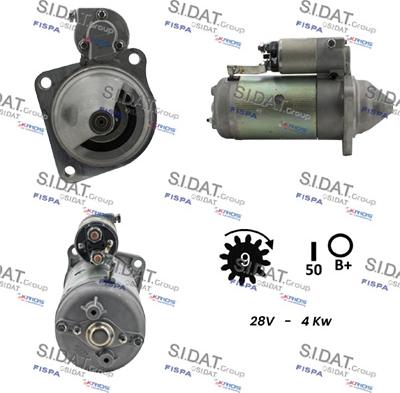 Fispa S24MA0037 - Motorino d'avviamento autozon.pro