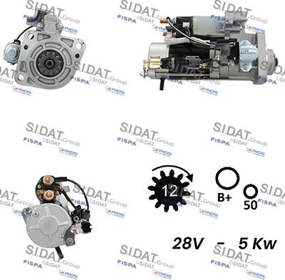 Fispa S24MH0068A2 - Motorino d'avviamento autozon.pro