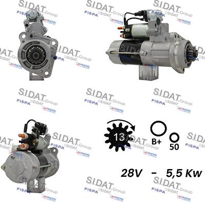 Fispa S24MH0009A2 - Motorino d'avviamento autozon.pro