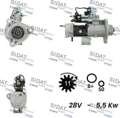 Fispa S24MH0084A2 - Motorino d'avviamento autozon.pro