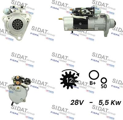 Fispa S24MH0026 - Motorino d'avviamento autozon.pro