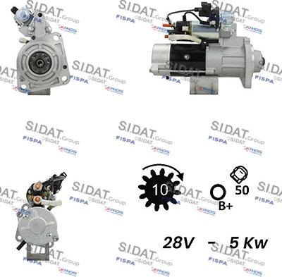 Fispa S24MH0023A2 - Motorino d'avviamento autozon.pro