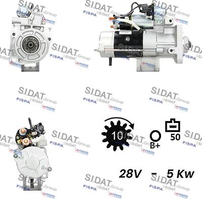 Fispa S24MH0076 - Motorino d'avviamento autozon.pro