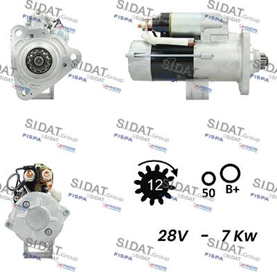 Fispa S24MH0071A2 - Motorino d'avviamento autozon.pro