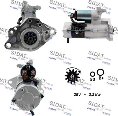 Fispa S24MH0159A2 - Motorino d'avviamento autozon.pro