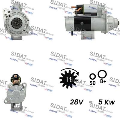 Fispa S24MH0137A2 - Motorino d'avviamento autozon.pro