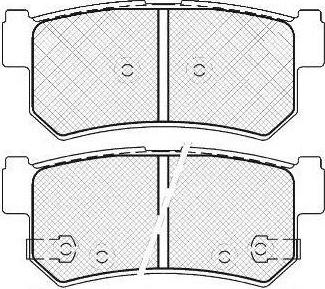 FIT FP4024 - Kit pastiglie freno, Freno a disco autozon.pro