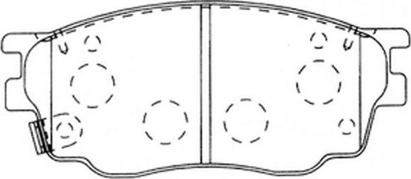 FIT FP5156 - Kit pastiglie freno, Freno a disco autozon.pro