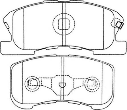 FIT FP6168 - Kit pastiglie freno, Freno a disco autozon.pro