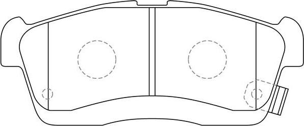 FIT FP6172 - Kit pastiglie freno, Freno a disco autozon.pro