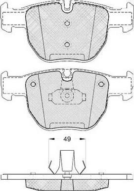 FIT FP0992 - Kit pastiglie freno, Freno a disco autozon.pro