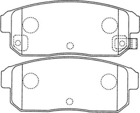 FIT FP0900 - Kit pastiglie freno, Freno a disco autozon.pro