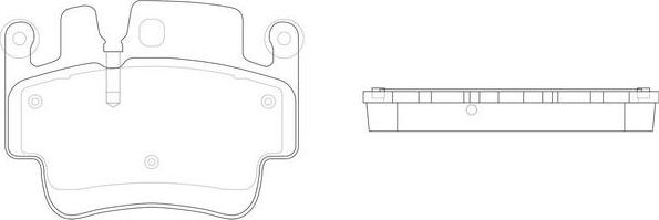 FIT FP0917 - Kit pastiglie freno, Freno a disco autozon.pro