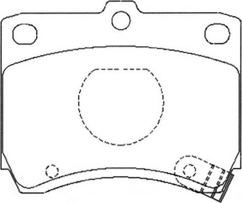 FIT FP0402 - Kit pastiglie freno, Freno a disco autozon.pro