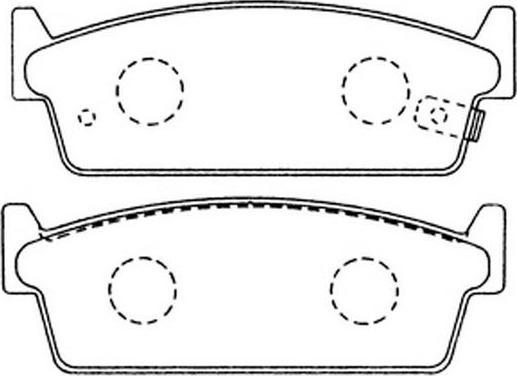 BENDIX 572153 - Kit pastiglie freno, Freno a disco autozon.pro