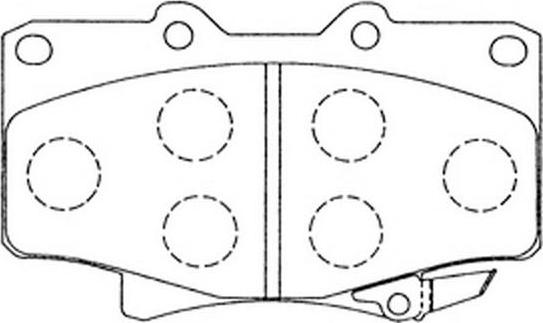 FIT FP0502 - Kit pastiglie freno, Freno a disco autozon.pro