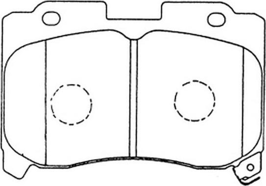 FIT FP0629 - Kit pastiglie freno, Freno a disco autozon.pro