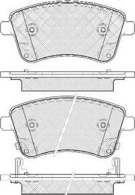 FIT FP0005 - Kit pastiglie freno, Freno a disco autozon.pro