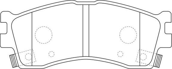 FIT FP0889 - Kit pastiglie freno, Freno a disco autozon.pro