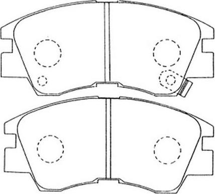 FIT FP0349 - Kit pastiglie freno, Freno a disco autozon.pro