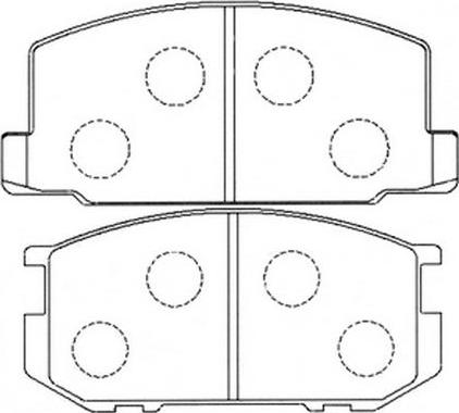 FIT FP0282 - Kit pastiglie freno, Freno a disco autozon.pro