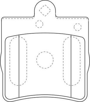 FIT FP0779 - Kit pastiglie freno, Freno a disco autozon.pro