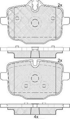 FIT FP1469 - Kit pastiglie freno, Freno a disco autozon.pro