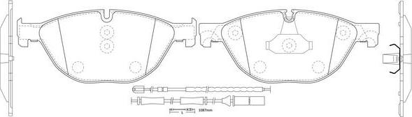 FIT FP1409E - Kit pastiglie freno, Freno a disco autozon.pro