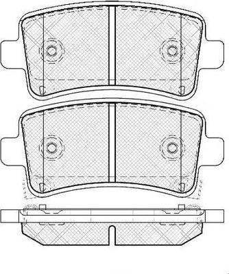 FIT FP1430 - Kit pastiglie freno, Freno a disco autozon.pro