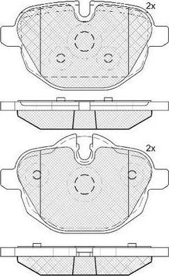 FIT FP1473 - Kit pastiglie freno, Freno a disco autozon.pro