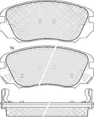 FIT FP1559 - Kit pastiglie freno, Freno a disco autozon.pro