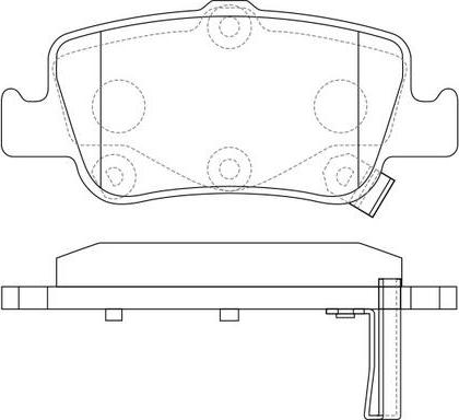 FIT FP1572 - Kit pastiglie freno, Freno a disco autozon.pro