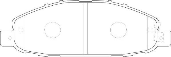 FIT FP1191 - Kit pastiglie freno, Freno a disco autozon.pro