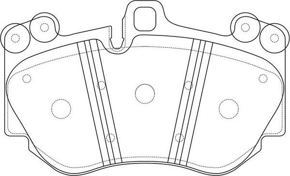 FIT FP1130 - Kit pastiglie freno, Freno a disco autozon.pro