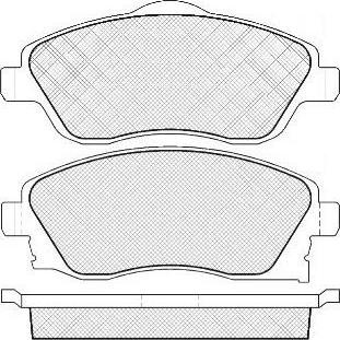 FIT FP1176 - Kit pastiglie freno, Freno a disco autozon.pro