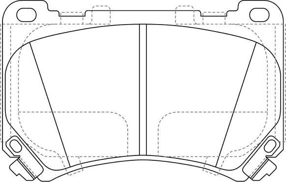 FIT FP1396 - Kit pastiglie freno, Freno a disco autozon.pro