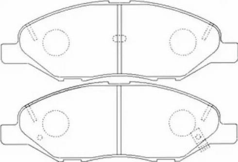 FIT FP1345 - Kit pastiglie freno, Freno a disco autozon.pro