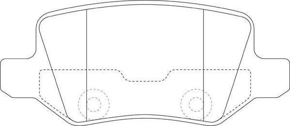 FIT FP1358 - Kit pastiglie freno, Freno a disco autozon.pro