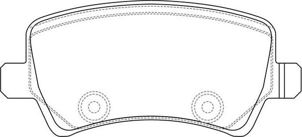 FIT FP1307 - Kit pastiglie freno, Freno a disco autozon.pro