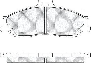 FIT FP1374 - Kit pastiglie freno, Freno a disco autozon.pro